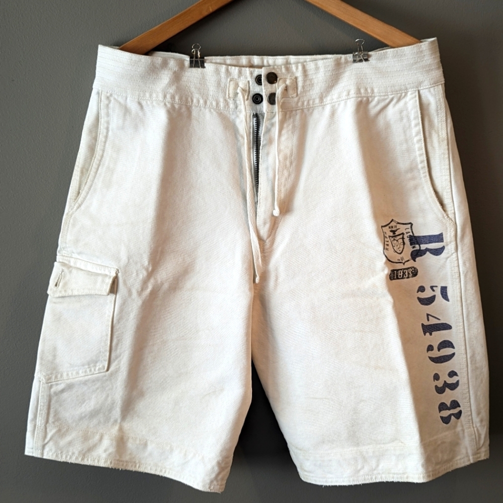 Rugby by Ralph Lauren board shorts, heavy canvas, size 34 NWT